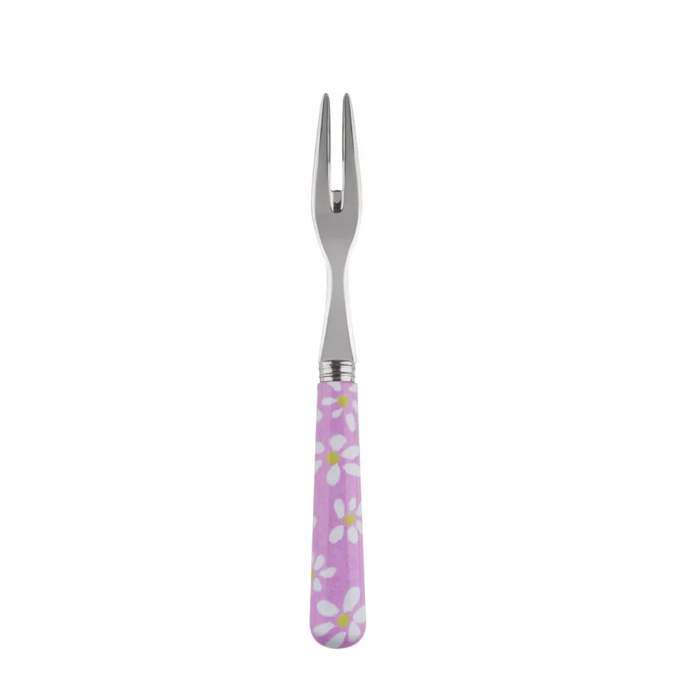 Daisy Pink Cocktail Fork 5.75"