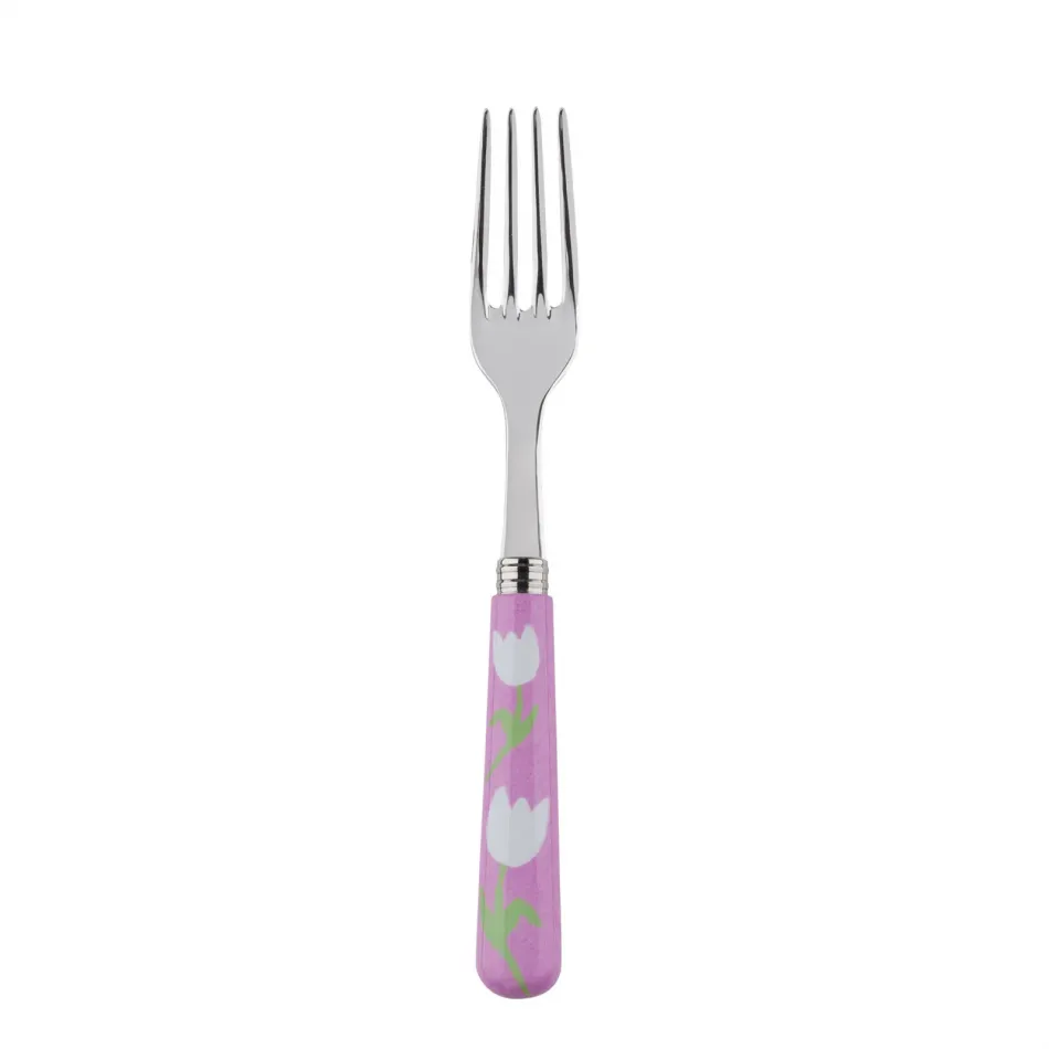 Tulip Pink Dinner Fork 8.5"