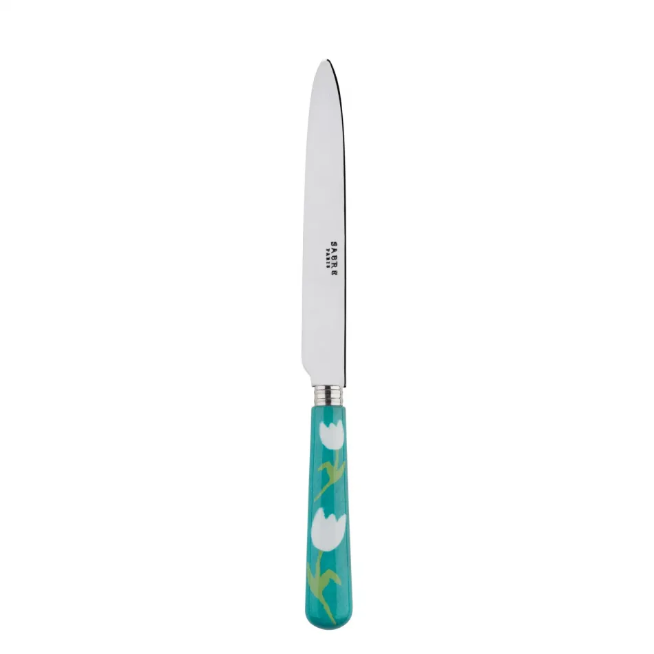 Tulip Turquoise Dinner Knife 9.25"