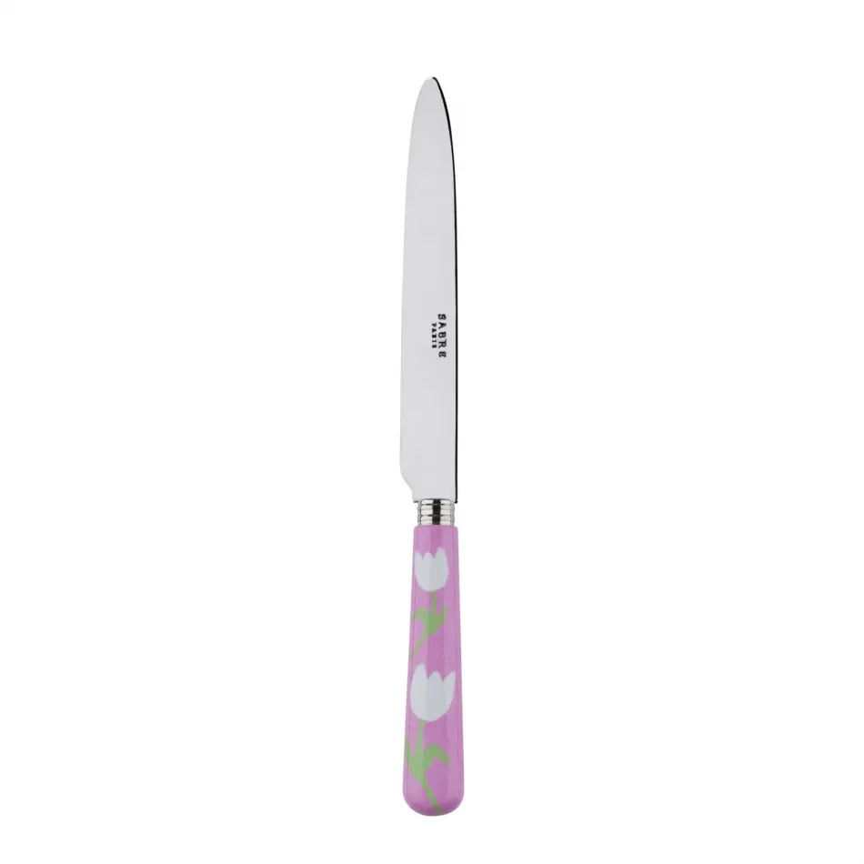 Tulip Pink Dinner Knife 9.25"