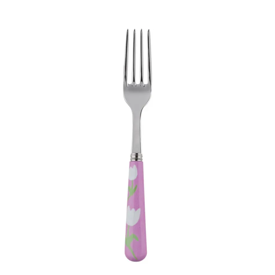 Tulip Pink Salad Fork 7.5"