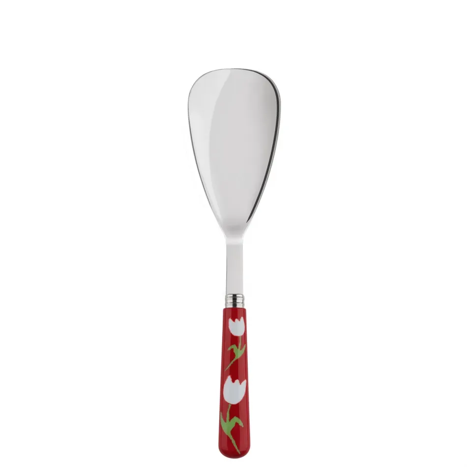 Tulip Red Rice Serving Spoon 10"