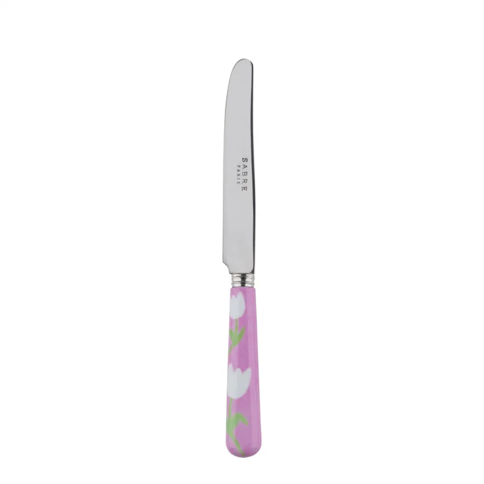 Tulip Pink Breakfast Knife 6.75"