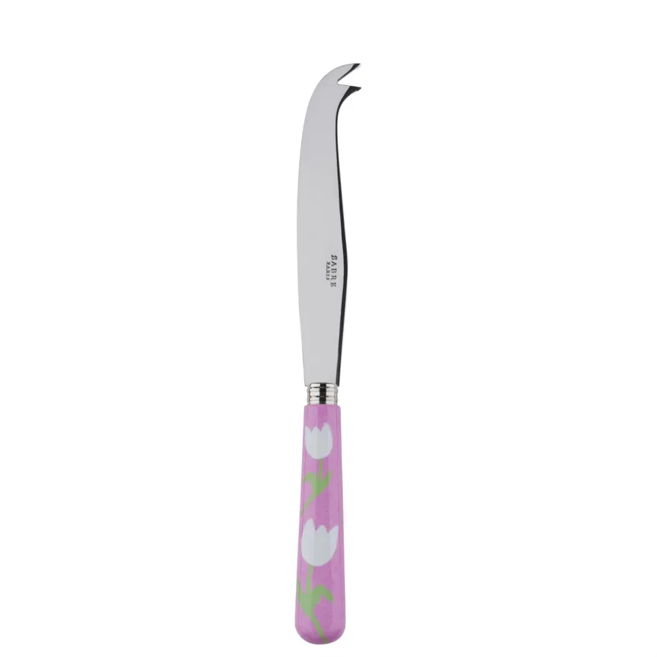 Tulip Pink Large Cheese Knife 9.5"