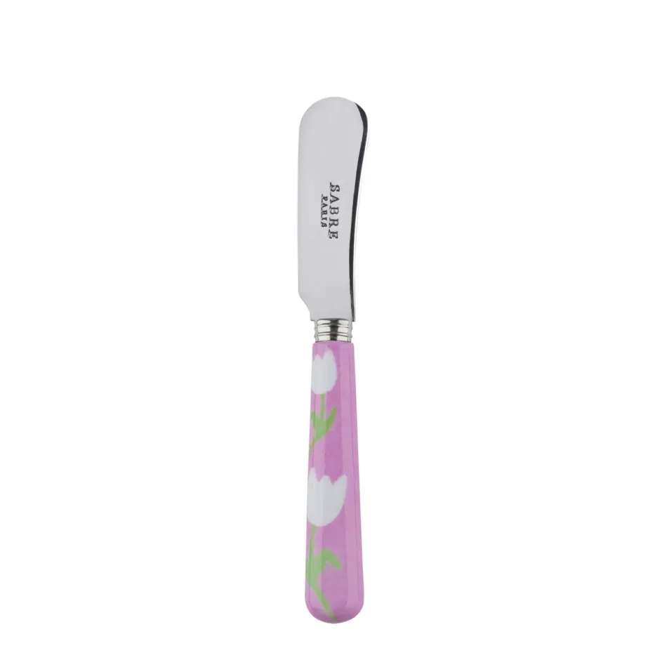 Tulip Pink Butter Spreader 5.5"