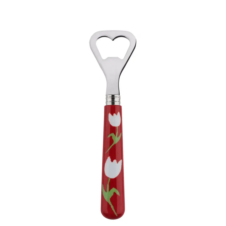 Tulip Red Bottle Opener 6.25"