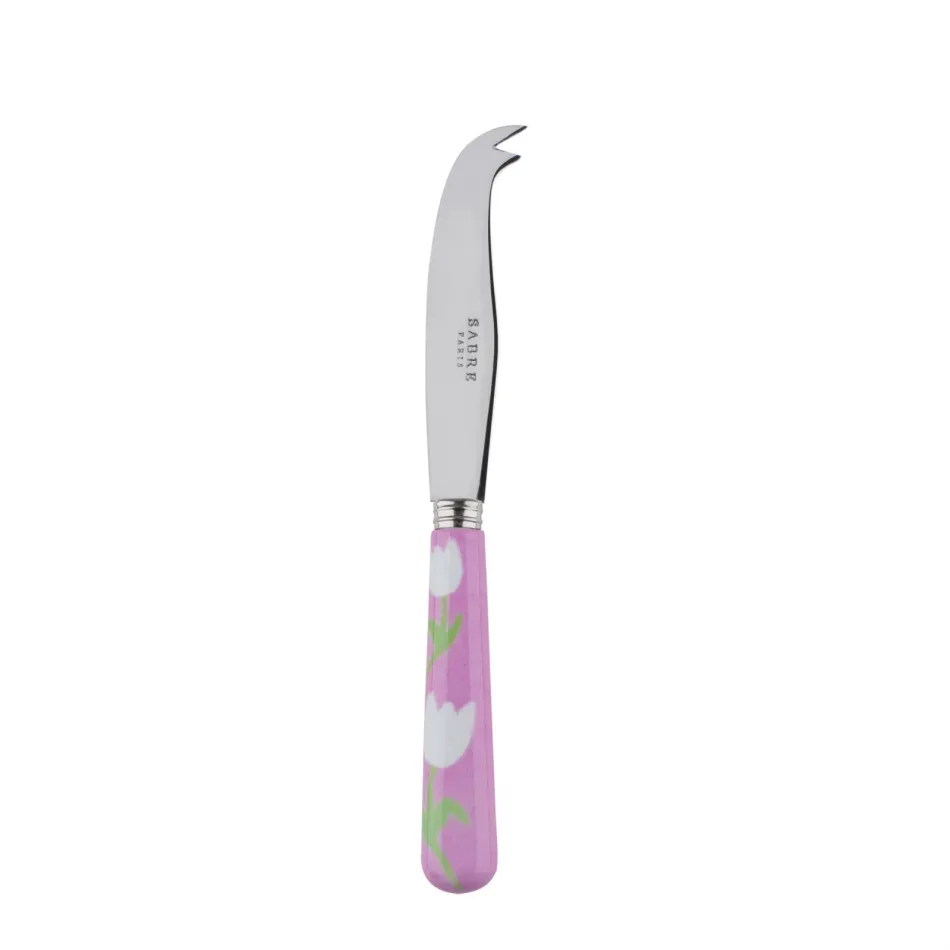 Tulip Pink Small Cheese Knife 6.75"