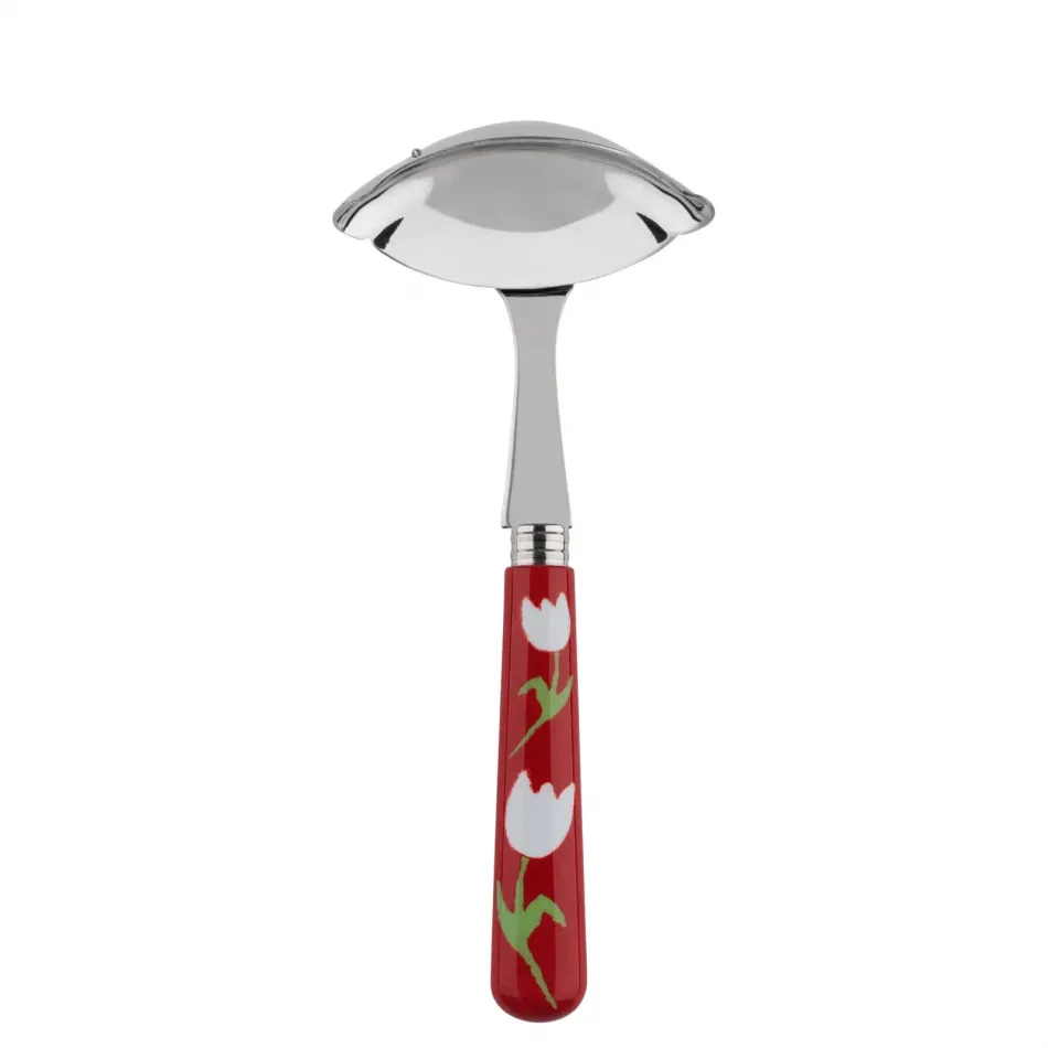 Tulip Red Gravy Ladle 7.5"