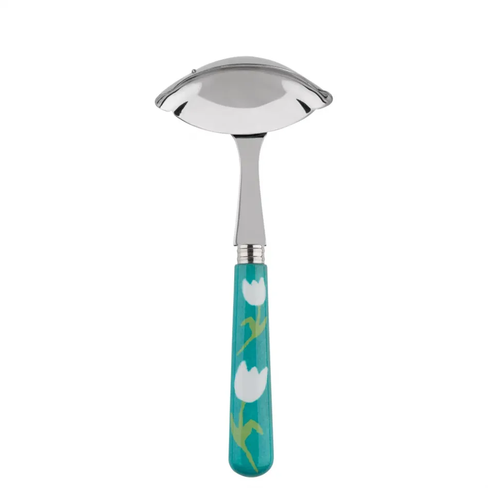 Tulip Turquoise Gravy Ladle 7.5"