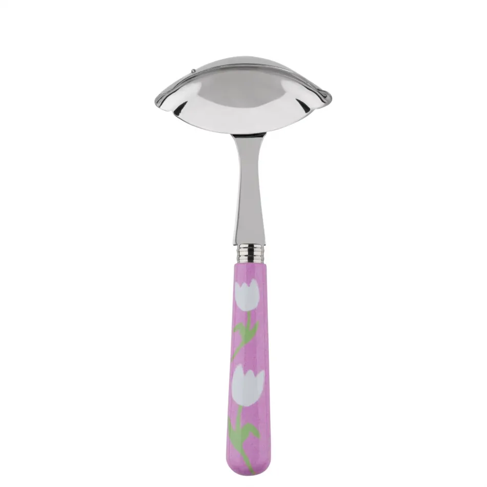 Tulip Pink Gravy Ladle 7.5"