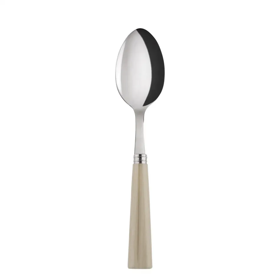 Nature Faux Horn Soup Spoon 8.5"