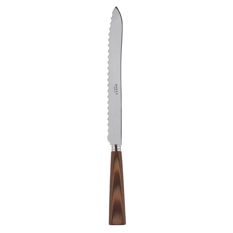 Nature Light Wood Bread Knife 11"