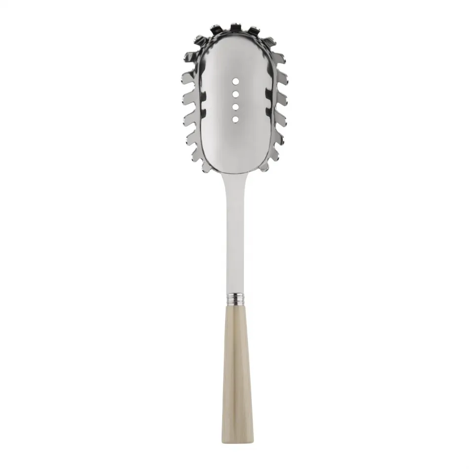 Nature Faux Horn Spaghetti Spoon 10.5"