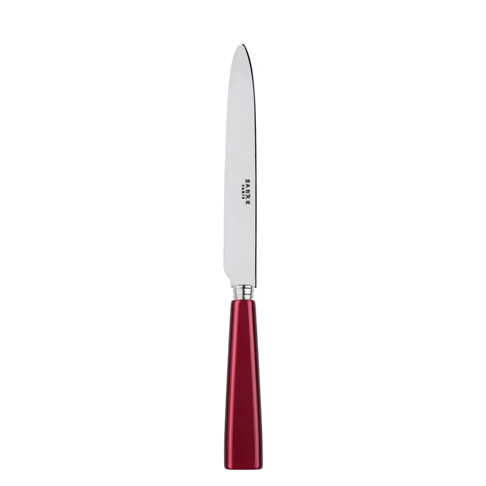 Icon Red Dinner Knife 9.25"