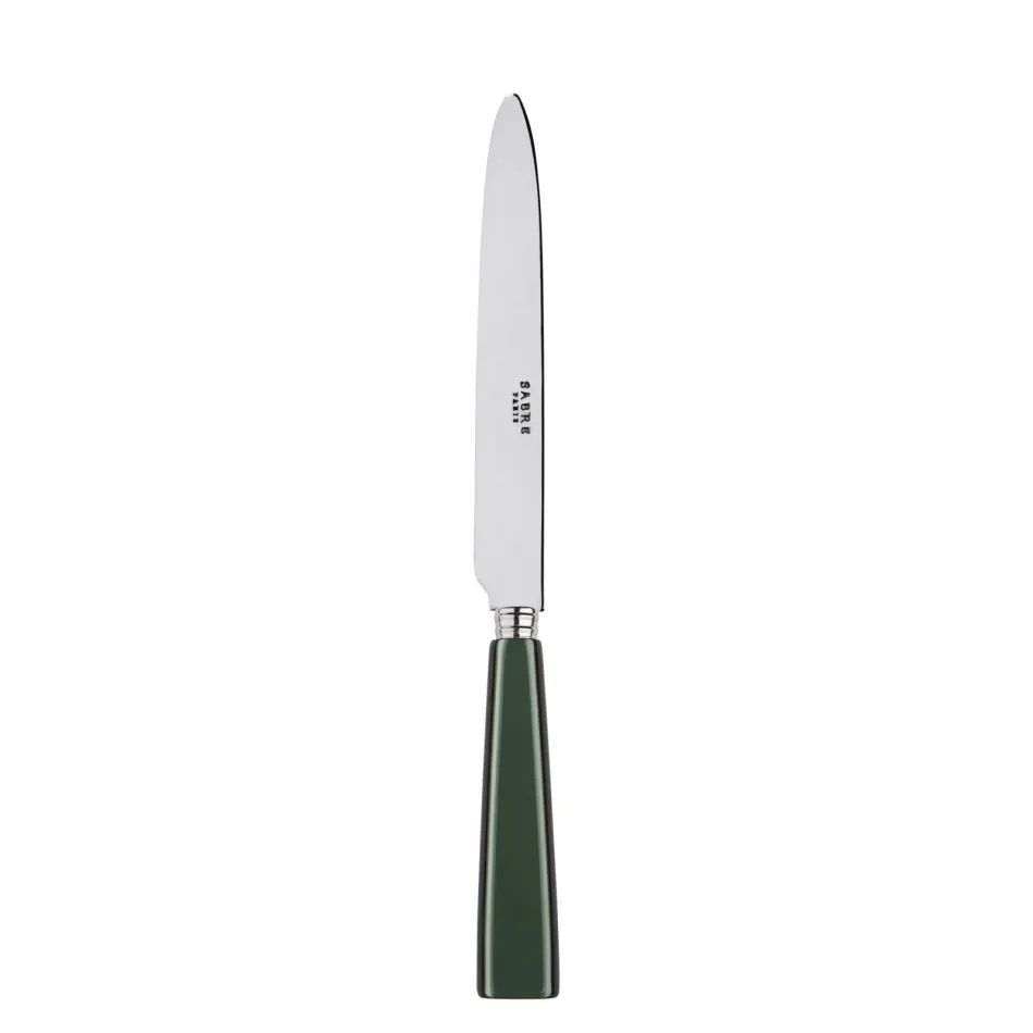 Icon Dark Green Dinner Knife 9.25"