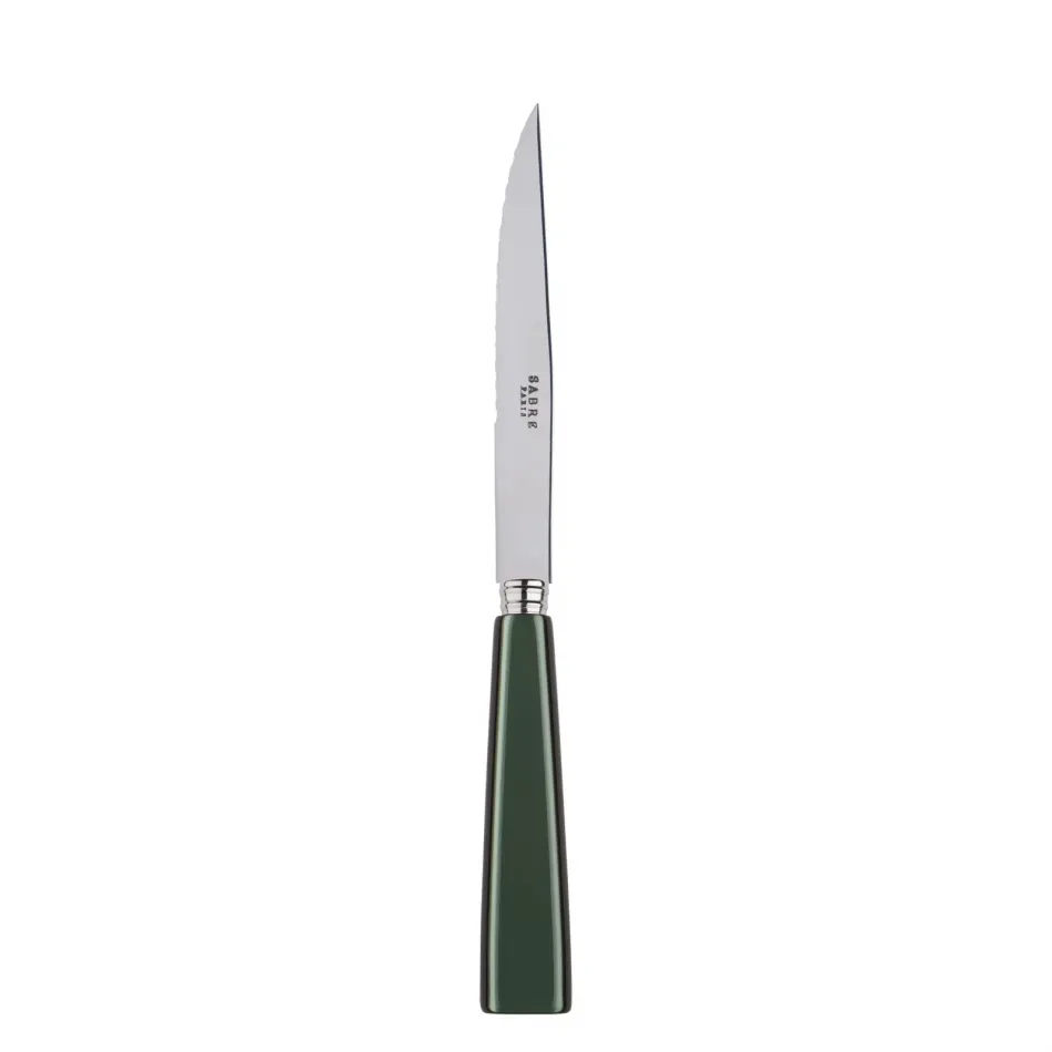 Icon Dark Green Steak Knife 9"