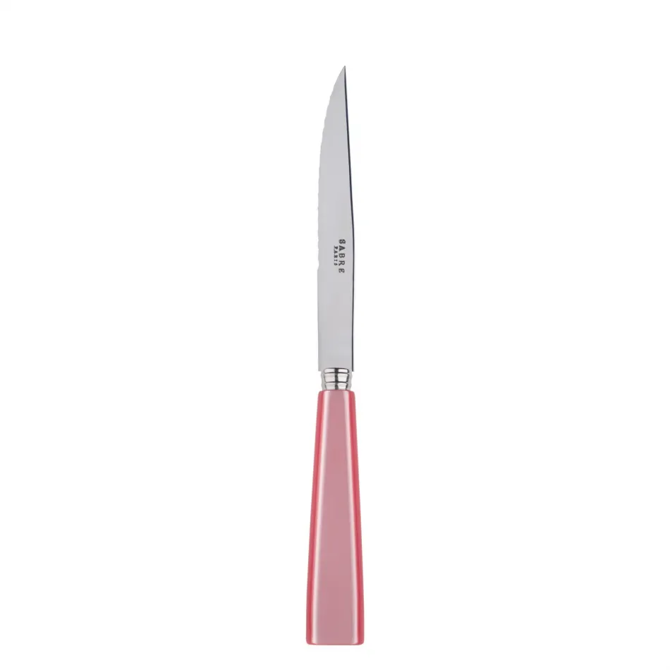 Icon Soft Pink Steak Knife 9"