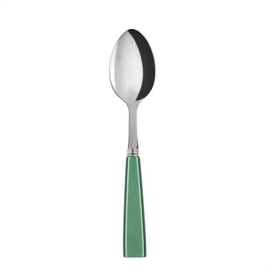 Icon Garden Green Dessert Spoon 7.5"