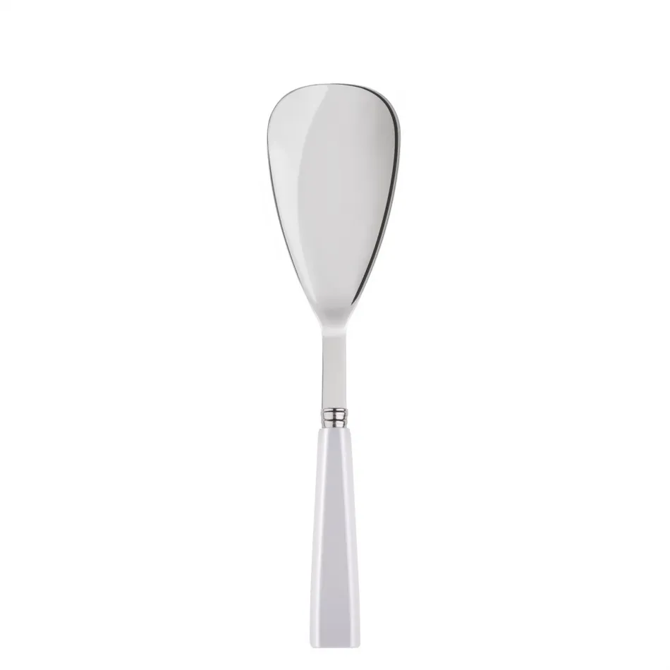 Icon White Rice Serving Spoon 10"