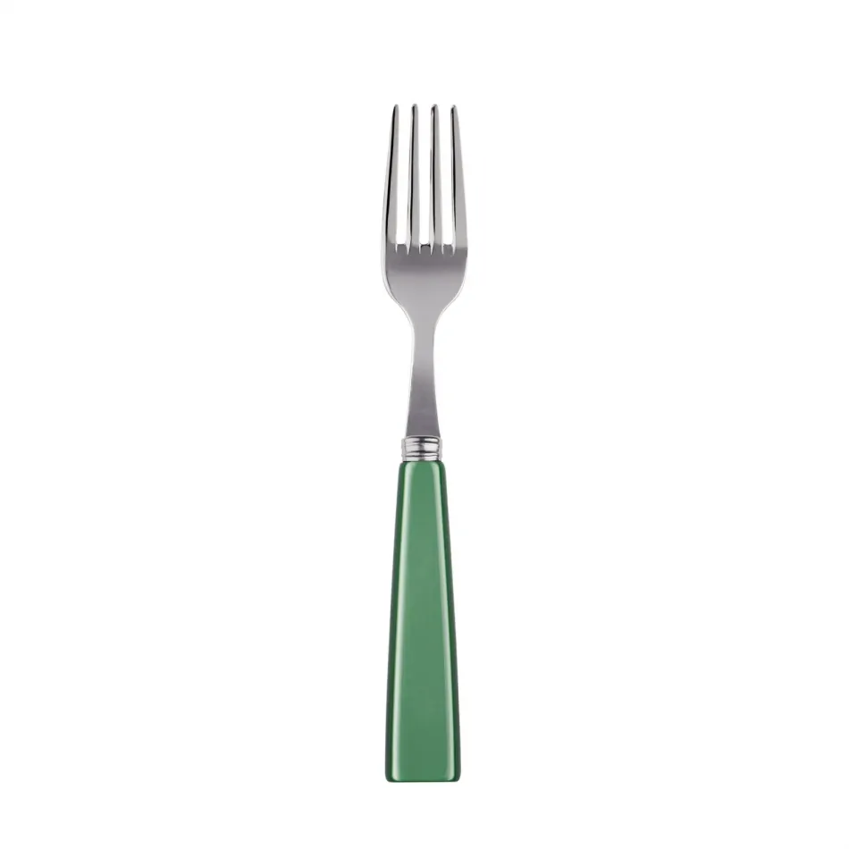 Icon Garden Green Cake Fork 6.5"