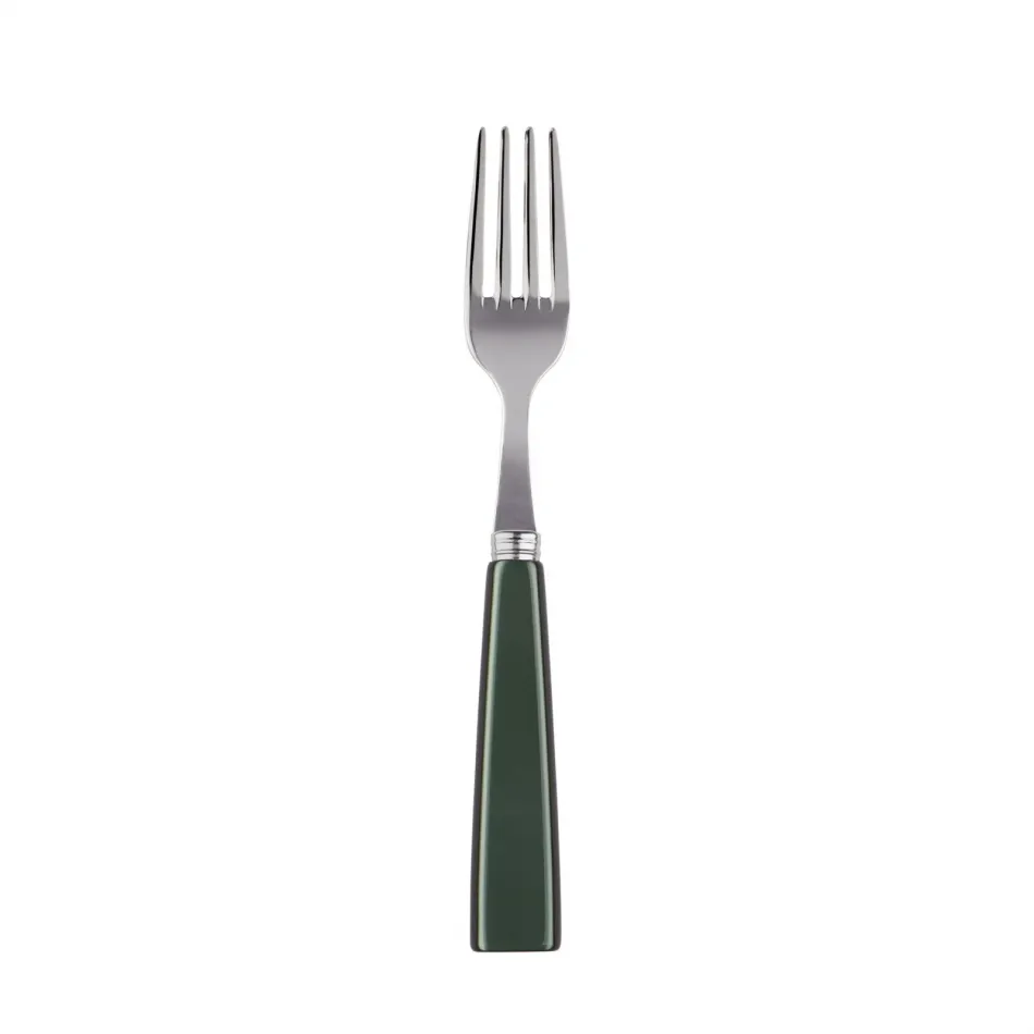 Icon Dark Green Cake Fork 6.5"