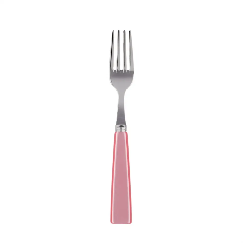 Icon Soft Pink Cake Fork 6.5"