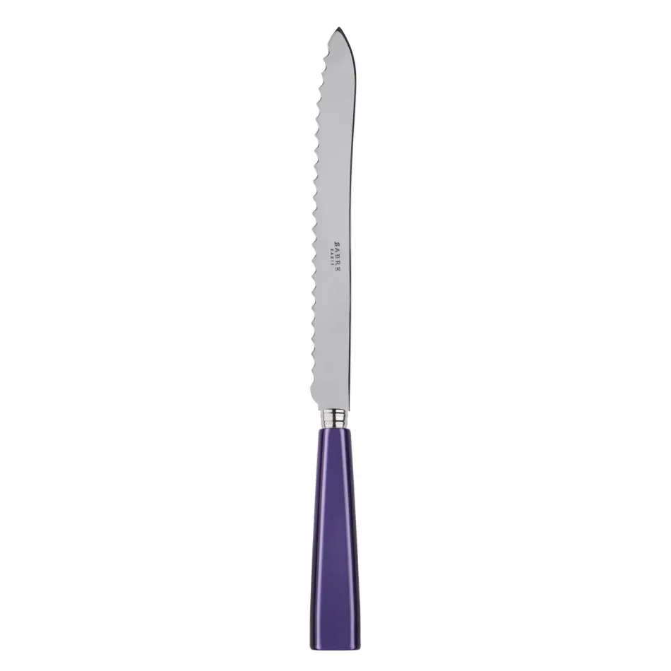 Icon Purple Bread Knife 11"