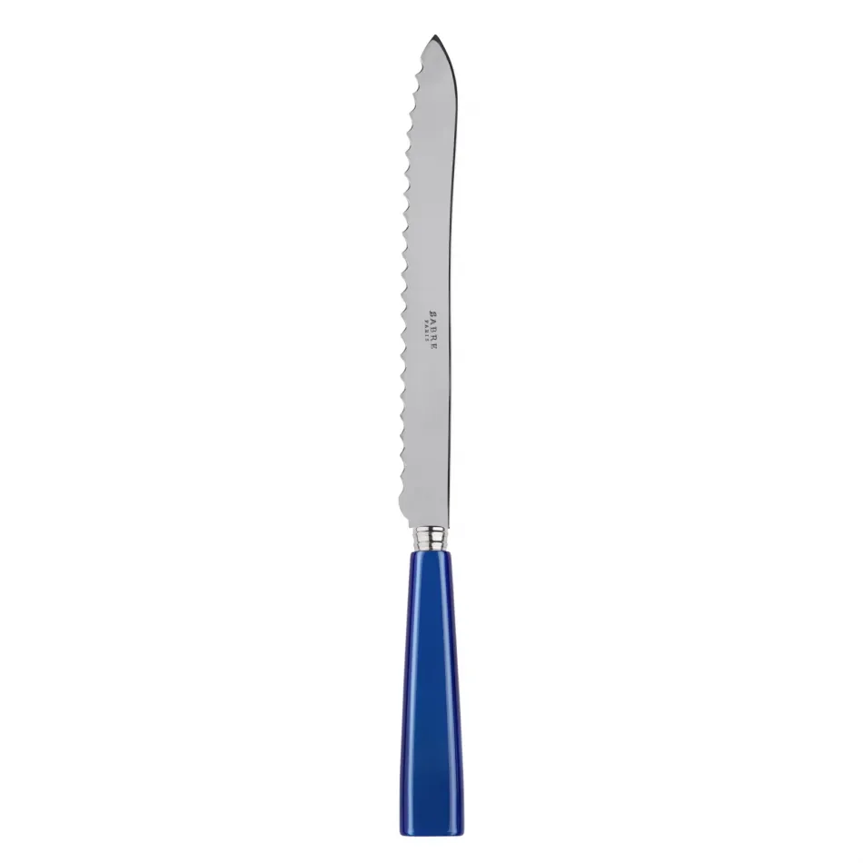 Icon Lapis Blue Bread Knife 11"