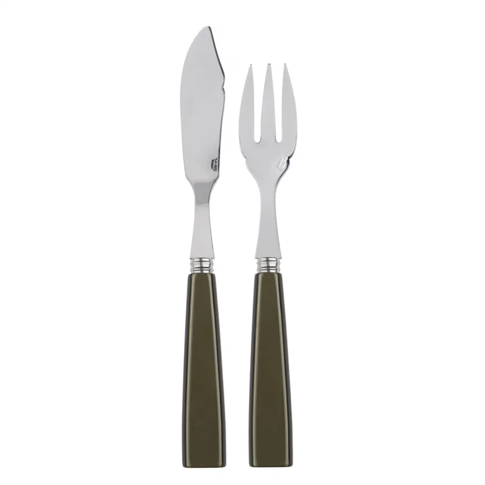 Icon Olive Fish Set 8.25" (Knife, Fork)