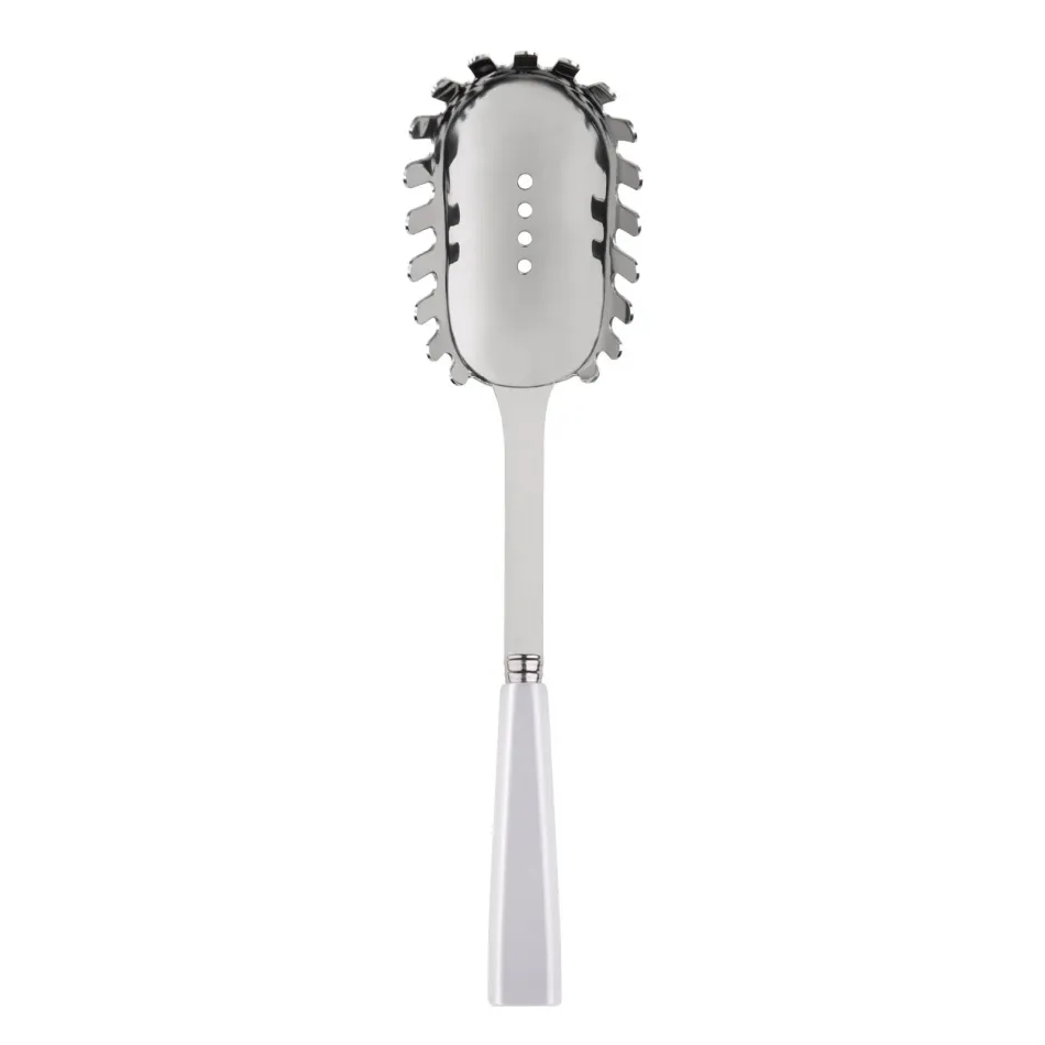 Icon White Spaghetti Spoon 10.5"