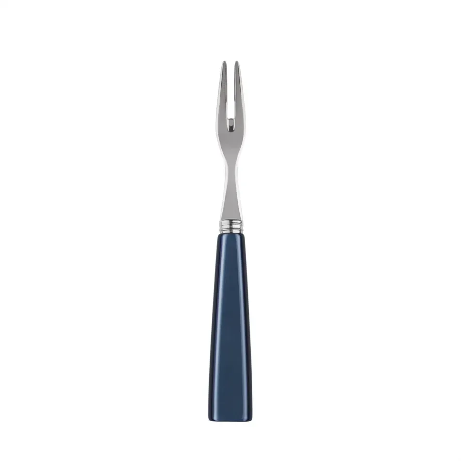 Icon Steel Blue Cocktail Fork 5.75"