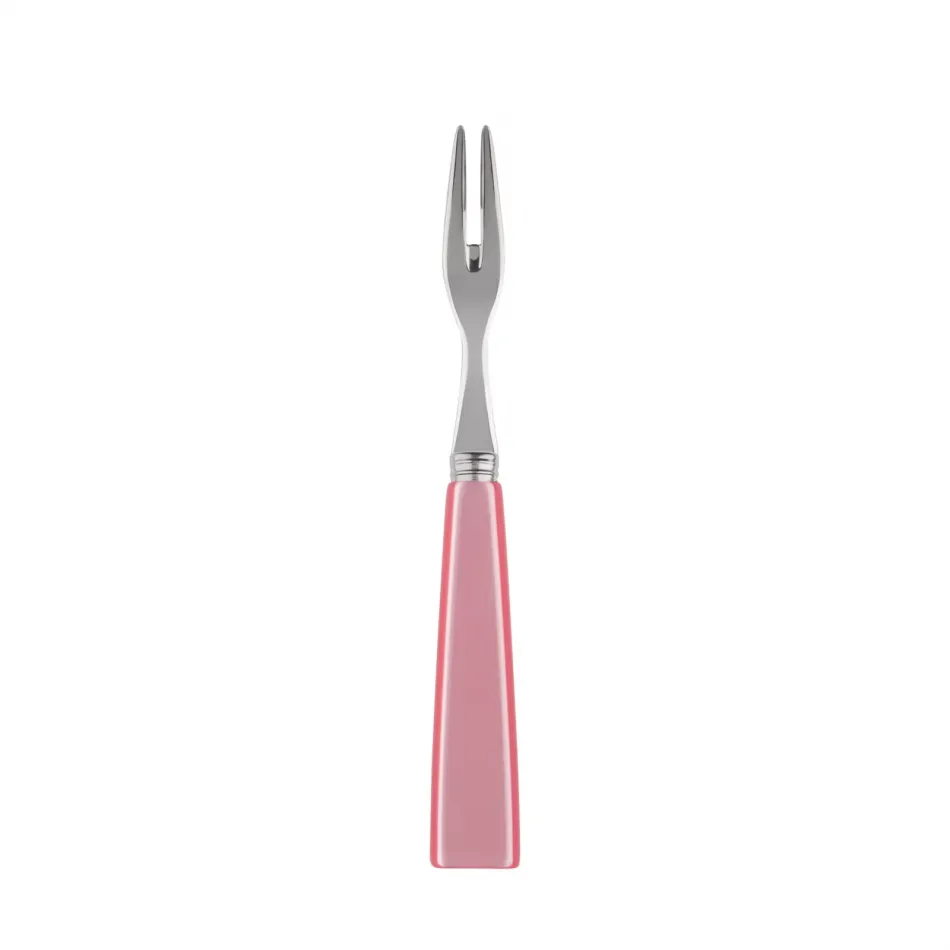 Icon Soft Pink Cocktail Fork 5.75"