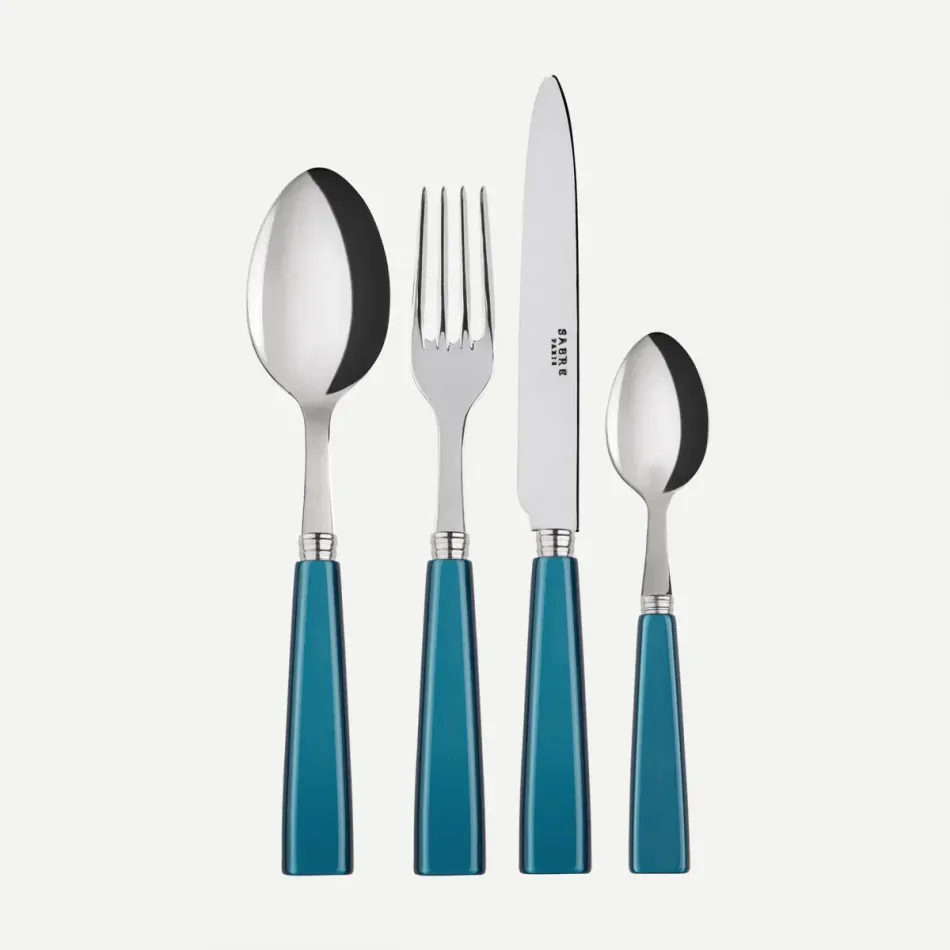 Icon Turquoise 48 Pieces Cutlery Set 9.25"