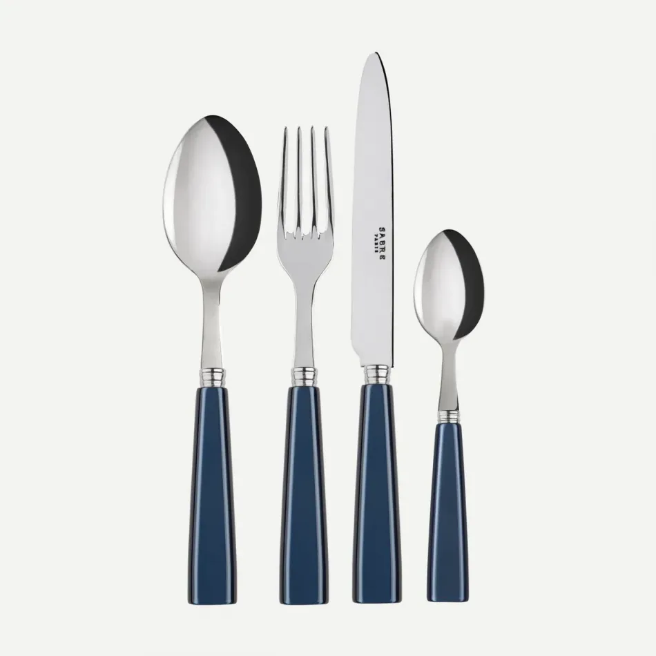Icon Steel Blue 48 Pieces Cutlery Set 9"1/4