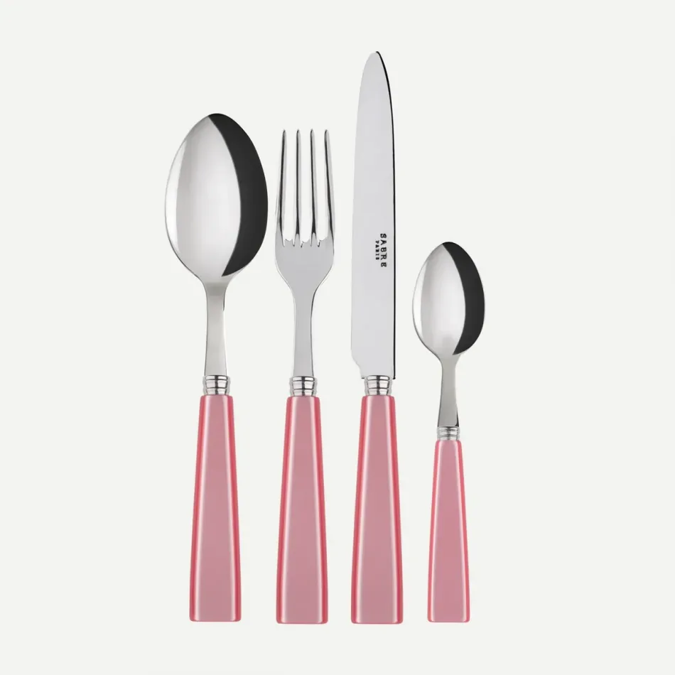 Icon Soft Pink 48 Pieces Cutlery Set 9"1/4
