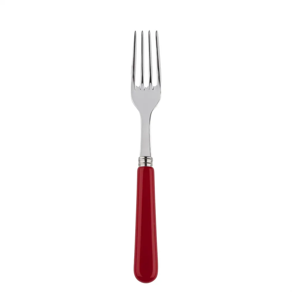 Basic Burgundy Dinner Fork 8.5"