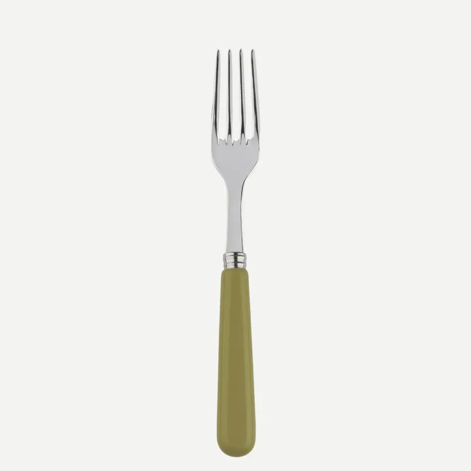 Basic Sage Green Dinner Fork 8.5"