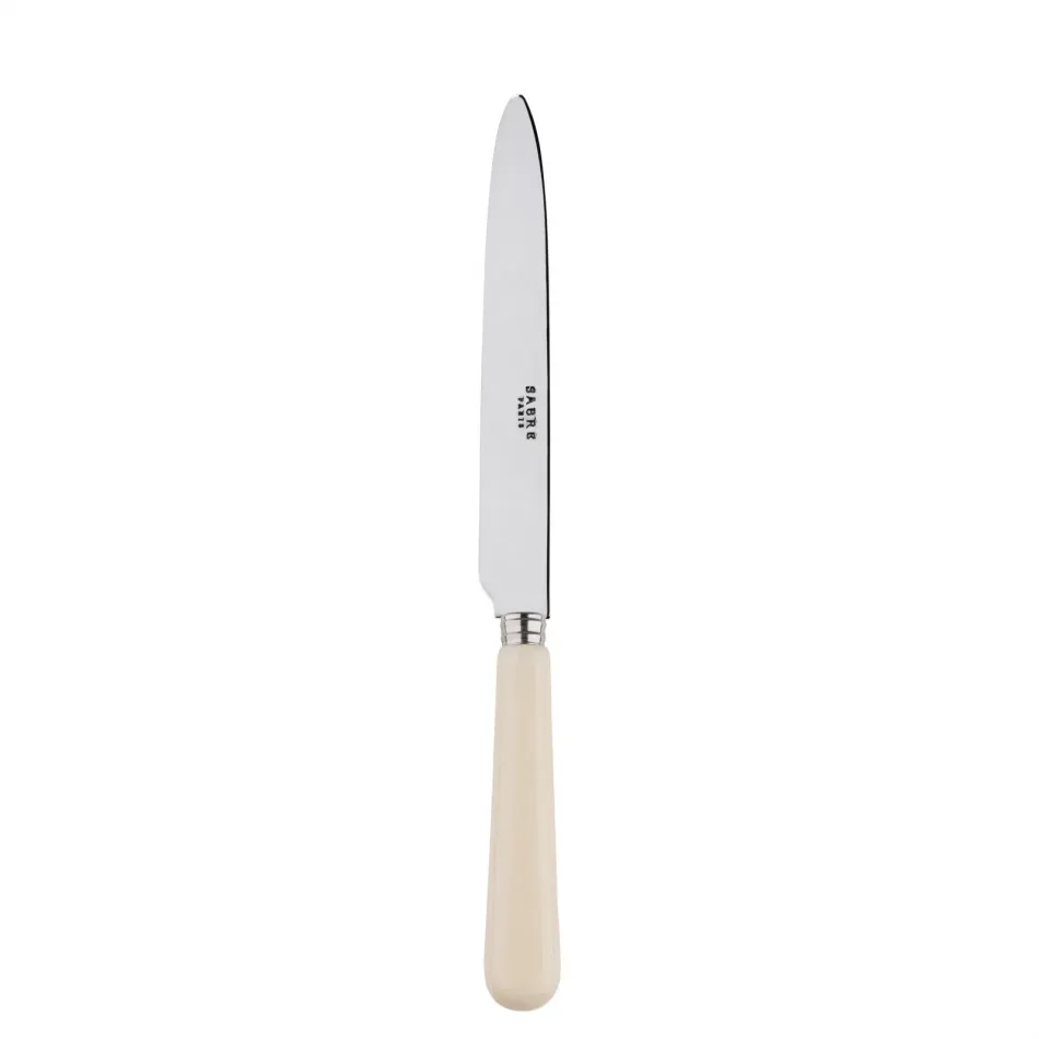 Basic Ivory Dinner Knife 9.25"