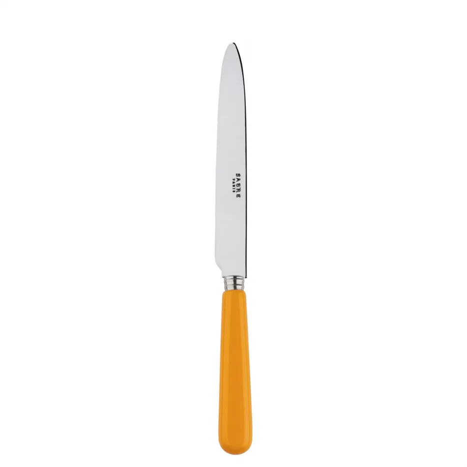 Basic Yellow Dinner Knife 9.25"