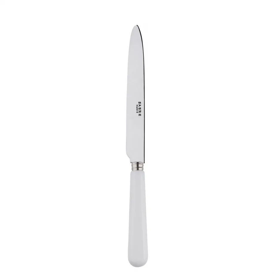 Basic White Dinner Knife 9.25"