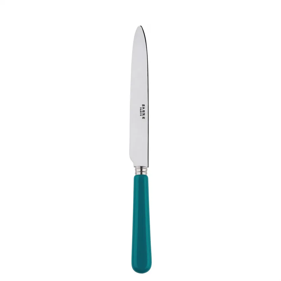 Basic Turquoise Dinner Knife 9.25"