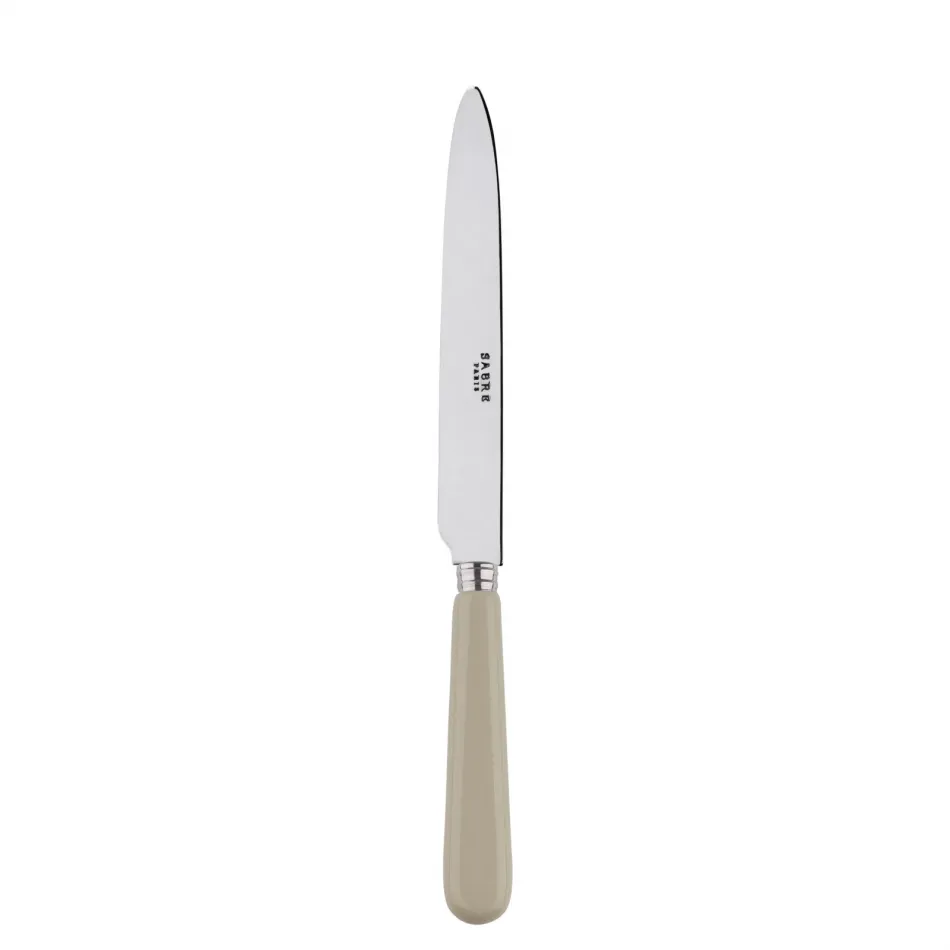 Basic Light Khaki Dinner Knife 9.25"