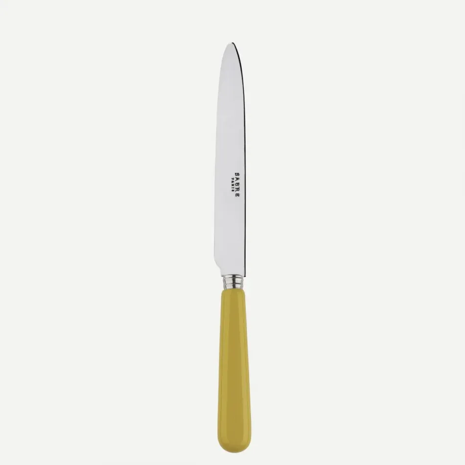 Basic Yellow Corn Dinner Knife 9.25"