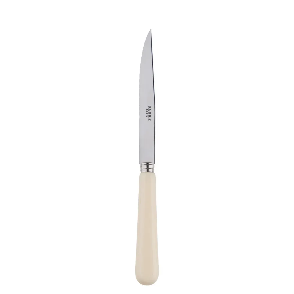 Basic Ivory Steak Knife 9"