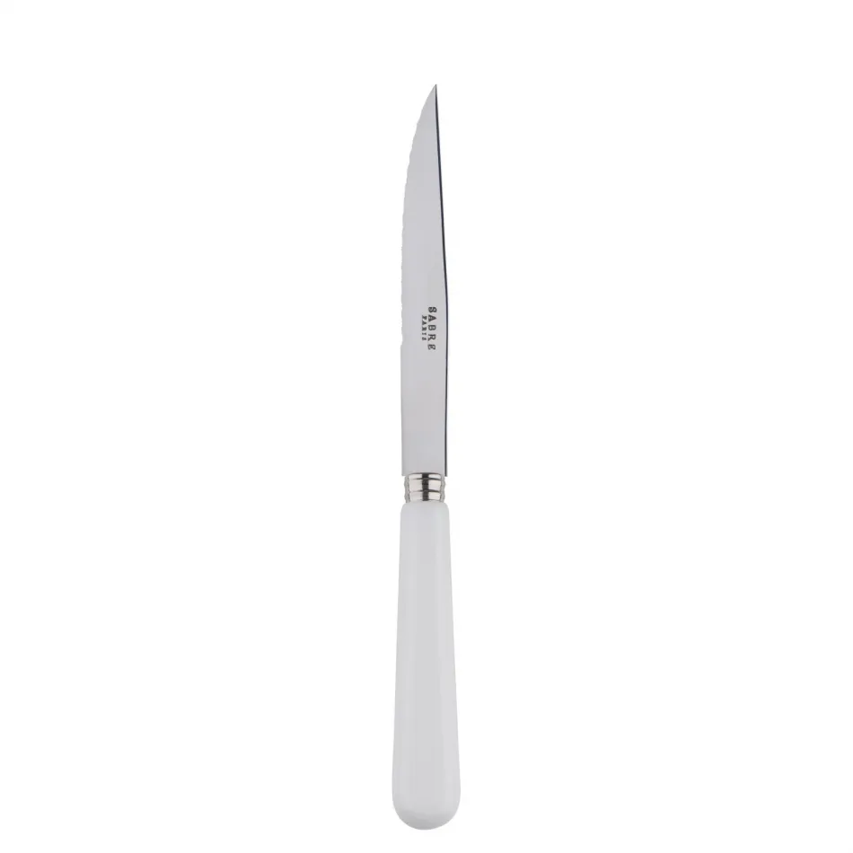 Basic White Steak Knife 9"