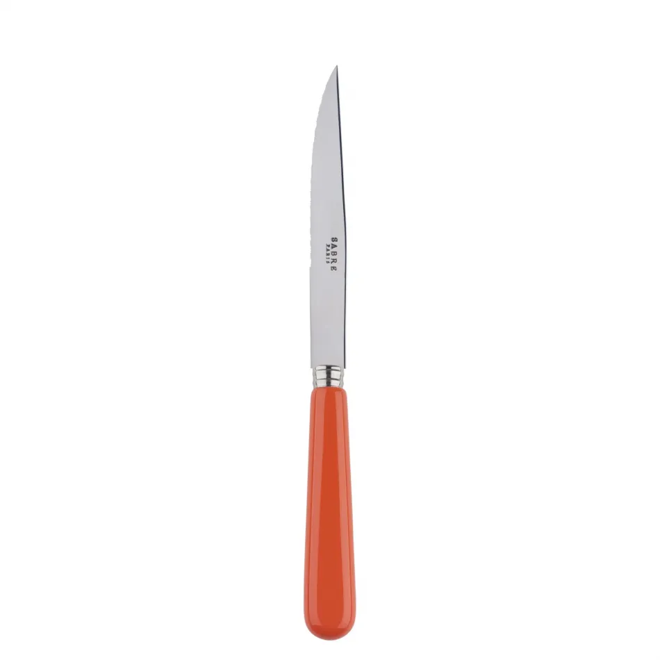 Basic Orange Steak Knife 9"