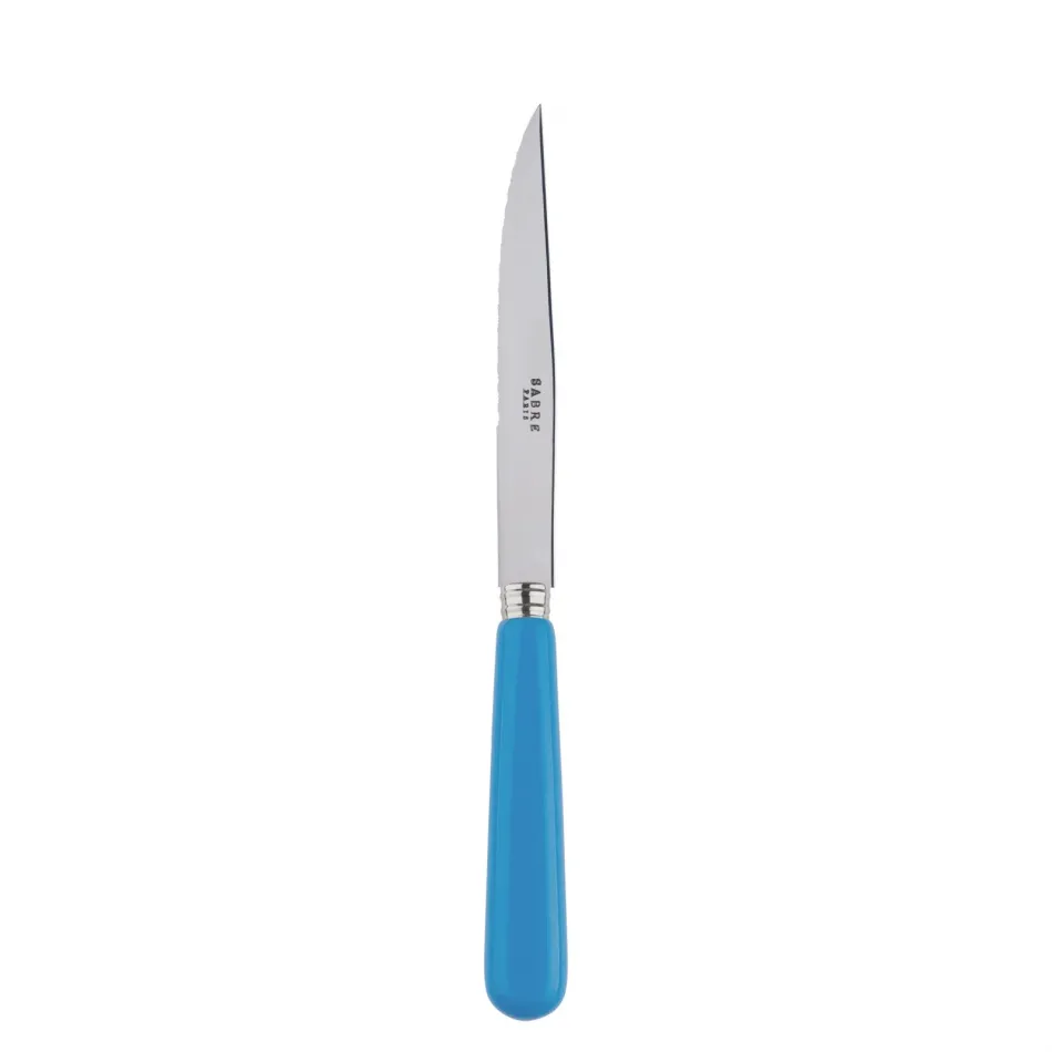 Basic Cerulean Blue Steak Knife 9"