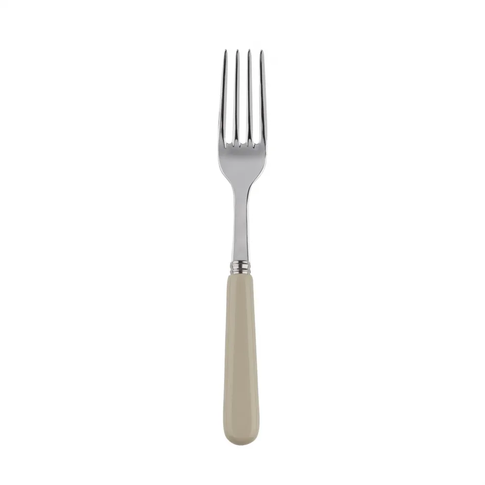 Basic Light Khaki Salad Fork 7.5"