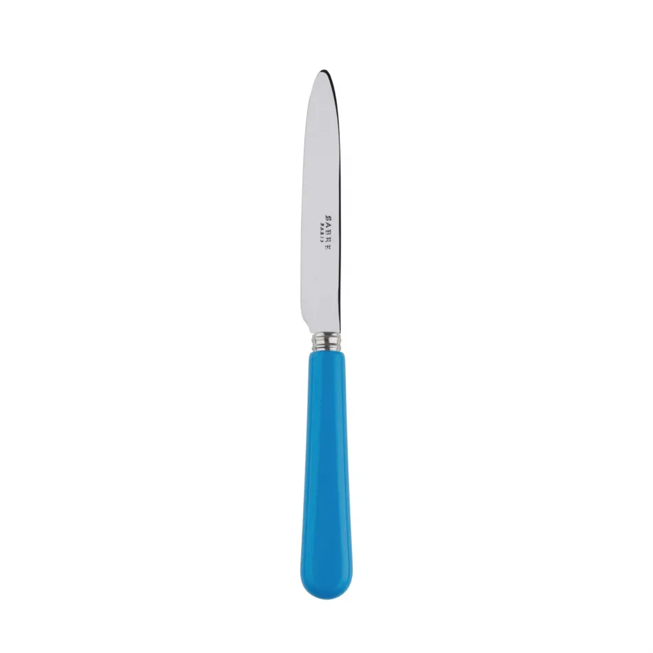 Basic Cerulean Blue Dessert Knife 8"