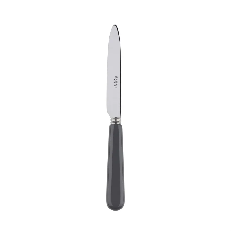 Basic Dark Grey Dessert Knife 8"